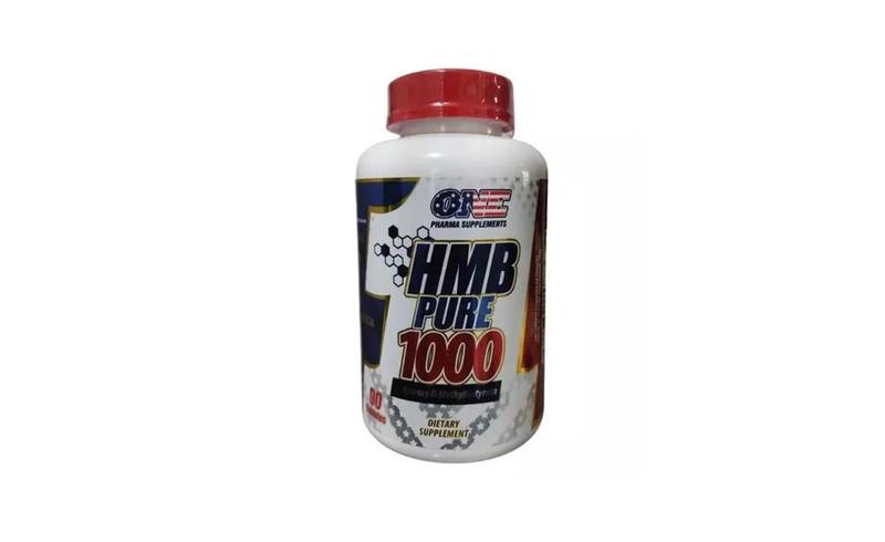 Imagem de HMB PURE 1000 Hydroximetilbutirato 90 tabletes - ONE Pharma
