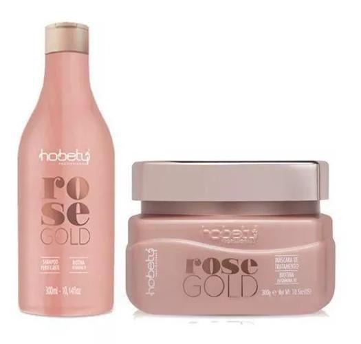 Imagem de Hobety Kit Rose Gold Shampoo E Mascara