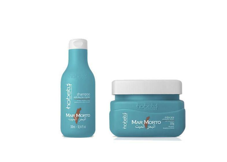 Imagem de Hobety Mar Morto Kit Shampoo 300Ml + Máscara 300 Gr