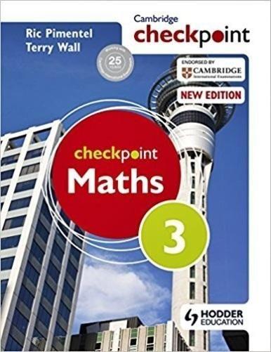 Imagem de Hoddier Cambridge Checkpoint Maths 3 - Student's Book - Hodder Education