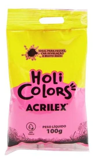 Imagem de Holi Colors 100 grs - ROSA 100G - 100537