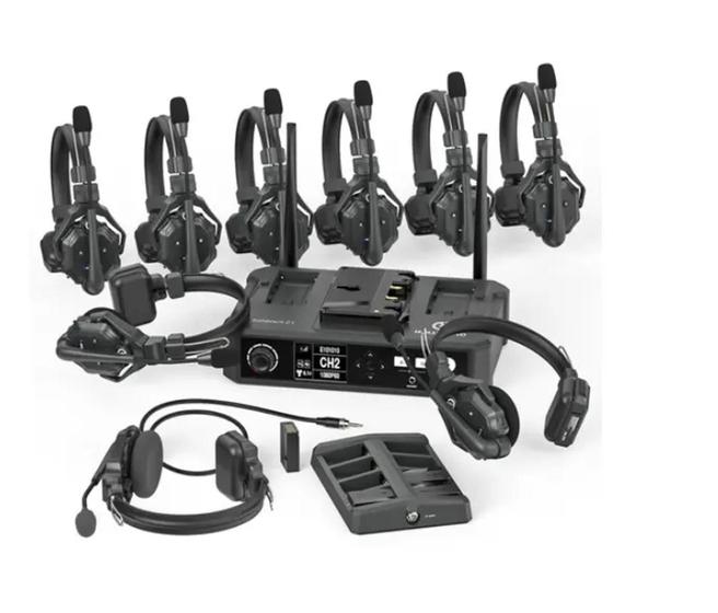 Imagem de Hollyland Solidcom C1-HUB8S  (Sistema De Intercom Com 9 Headsets E HUB 1.9 GHz)