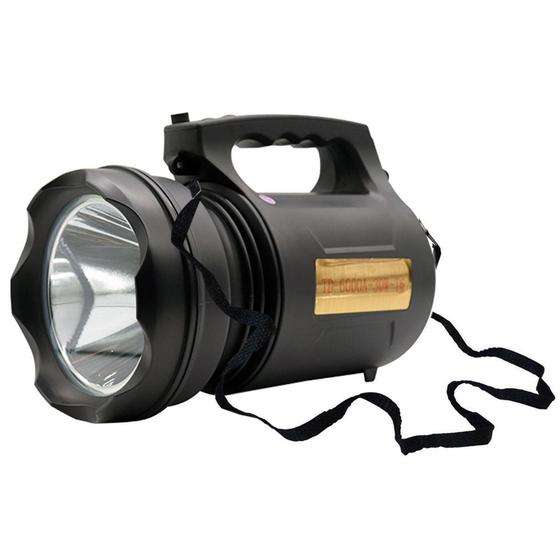 Imagem de Holofote Lanterna Camping Led 30w Recarregável Super Potente C/ Alça - Bmax