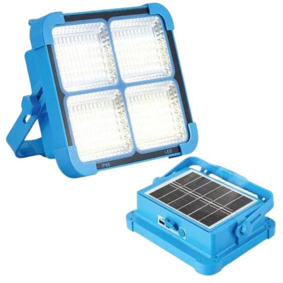 Imagem de Holofote Led Solar Acampamento 366 LEDs Portátil