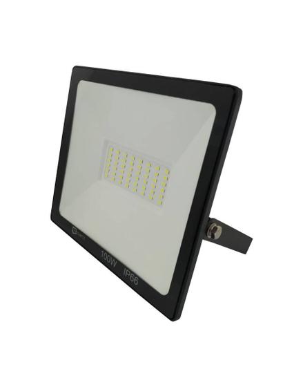 Imagem de Holofote Refletor Led 100w Branco Frio 6500k Bivolt Prova D'agua