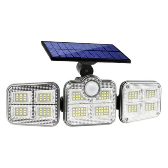 Imagem de Holofote Solar Com 3 Cabeças Led 800w Powerlight