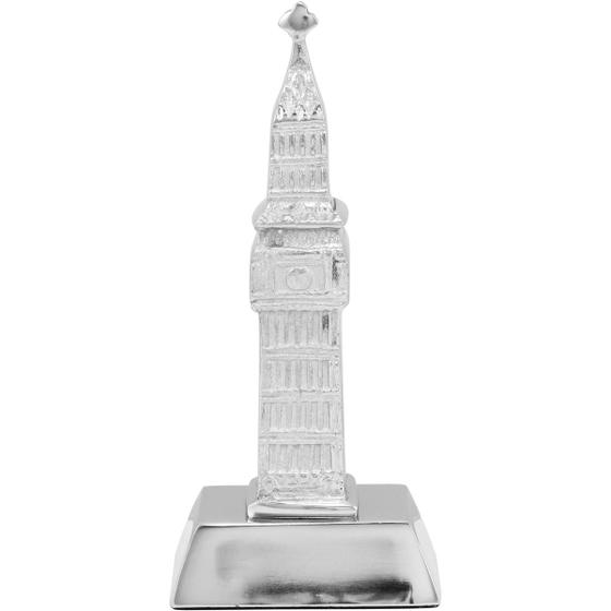 Imagem de HOME&ampCO TOURISM ADORNO 19x9x6cm ALUMÍNIO PRATA BIG BEN