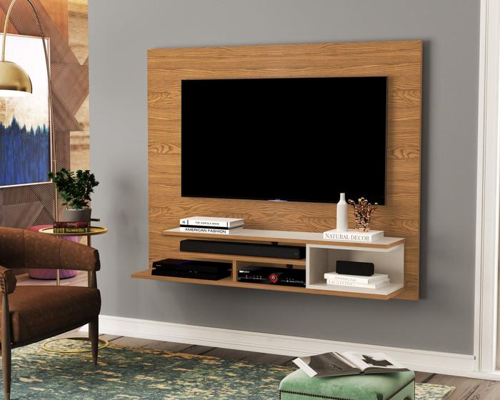 Imagem de Home painel tv londres  nature offwhite