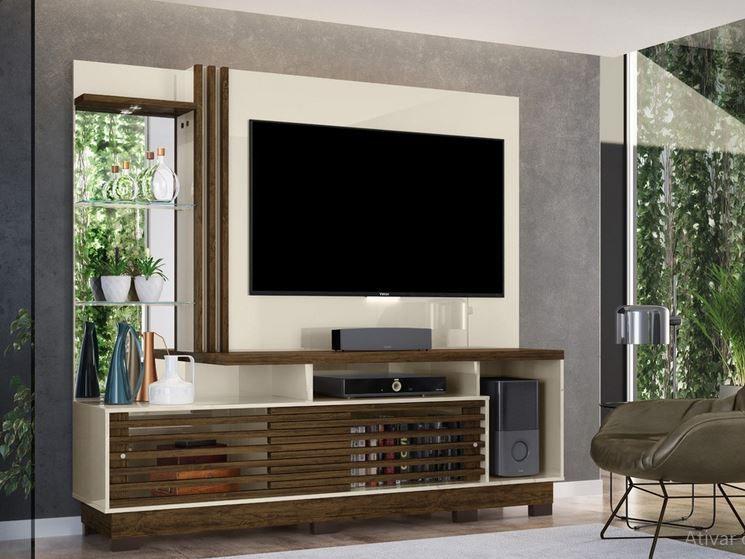 Imagem de Home para Tv até 60 Polegadas Frizz Plus Madetec Off White com Savana