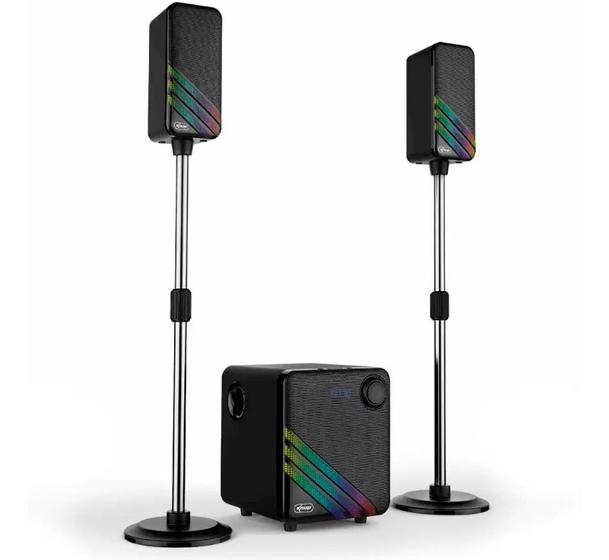 Home Theater Caixa Som Bluetooth Subwoofer Tv Efeito Cinema Knup