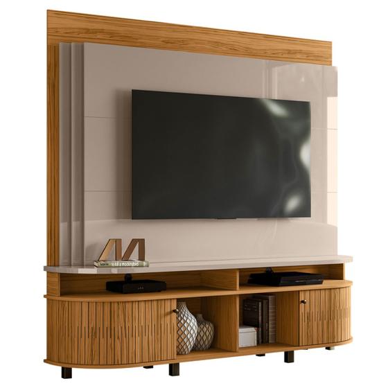 Imagem de Home Theater Daytona TVs Até 65” Fendi Naturale 651133 Madetec