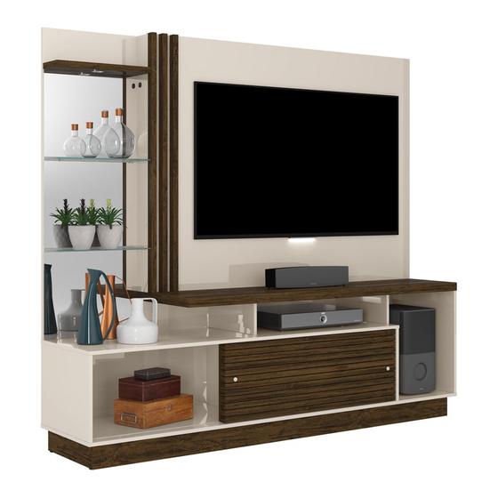 Home Theater Frizz Plus Off White Savana Madetec Menor preço em Home Theater Frizz Plus Off White Savana Madetec