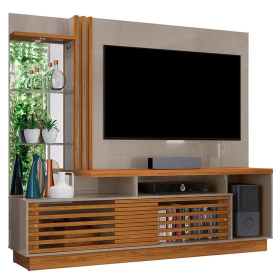 Imagem de Home Theater Frizz Plus TVs Até 60” Fendi Naturale 643133 Madetec