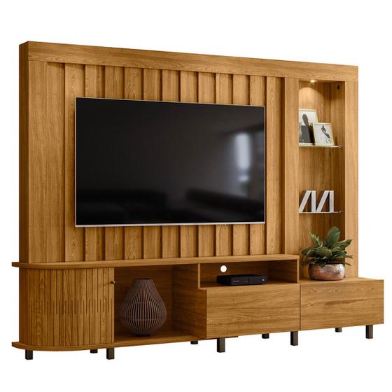 Imagem de Home Theater Le Mans TVs Até 70” Cumaru 652139 Madetec