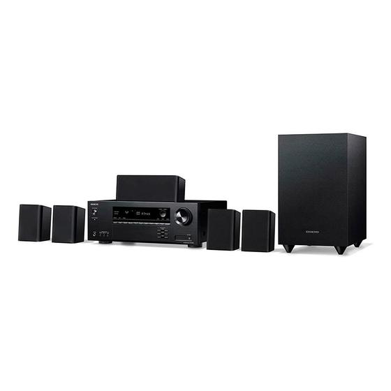 Imagem de Home Theater Onkyo HTS-3910 5.1 Canais, Bluetooth, 155W, Dolby Atmos, 110V - HTS-3910