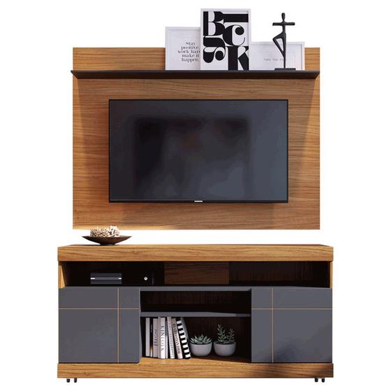 Imagem de Home Theater Para TV até 55 Pol. Yara Noce Milano/Preto - Colibri