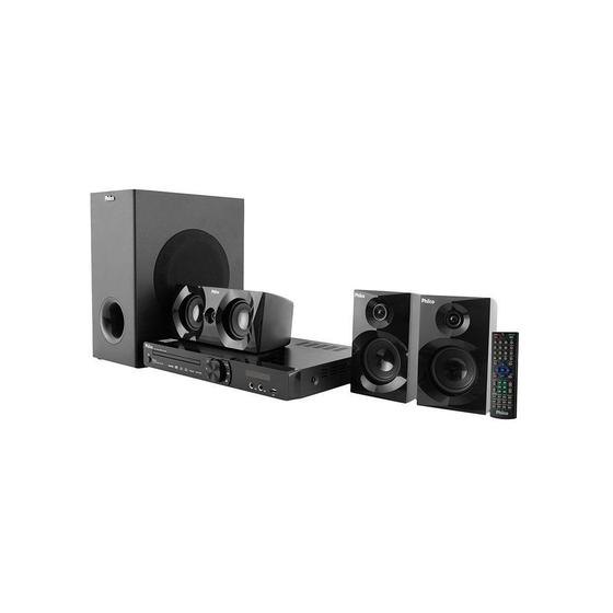 Imagem de Home Theater Philco PHT690 5.1 Canais 480W Karaôke Saída HDMI Entrada USB Subwoffer Passivo