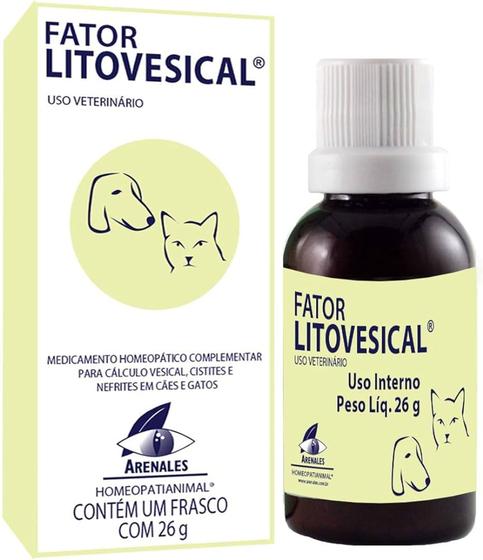 Imagem de Homeopático - Fator Litovesical - Arenales