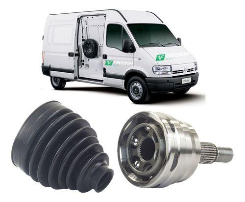 Imagem de Homocinetica externa renault master 2.5 2.8 36x28 dentes s/abs 2002 á 2013 junta fixa lado da roda