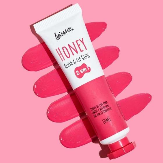 Imagem de Honey 2 em 1 - Blush e Lip Gloss - Luisance - L3136