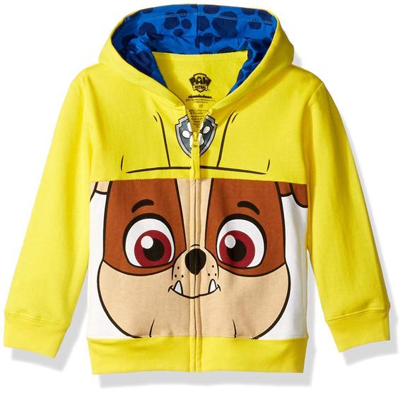 Imagem de Hoodie Paw Patrol Rubble Yellow para meninos 3T