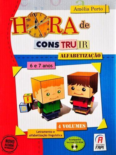 Imagem de Hora de Construir - Coleção Pedagógica para Crianças de 6 e 7 Anos - Alfabetização e Letramento - Editora FAPI