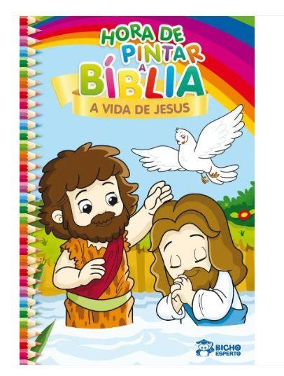 Imagem de Hora de pintar biblia! a vida de jesus