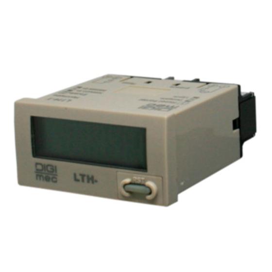 Imagem de Horimetro LTH-S Contato Seco Digital com 7 Digitos IP66 DIGIMEC