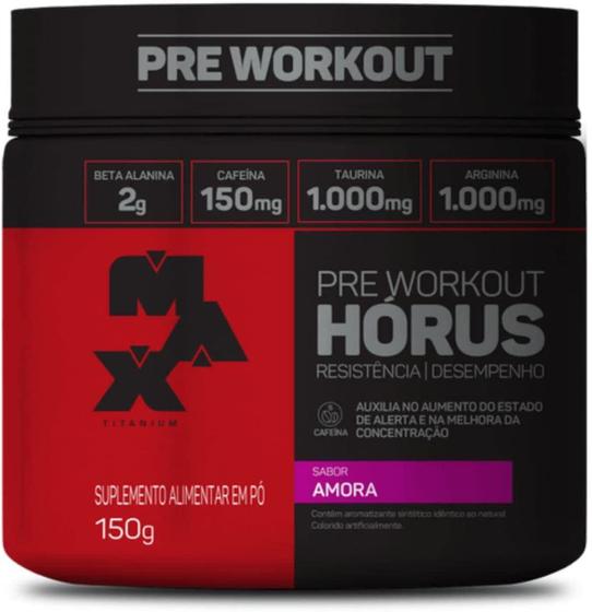 Imagem de Horus Pre-workout 150g Max Titanium