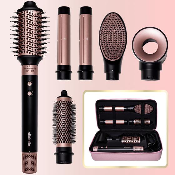 Imagem de Hot Air Styler ELLA BELLA 6 em 1 Professional com estojo