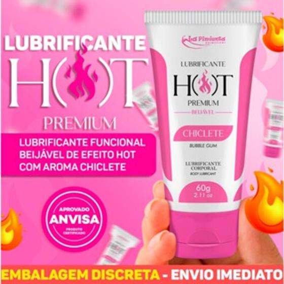 Imagem de Hot premium lubrificante com efeito quente e beijável - la pimienta