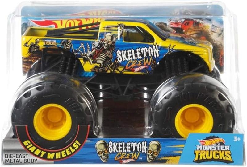 Imagem de Hot Wheels - 1:24 - Skeleton Crew - Monster Trucks - GCX19