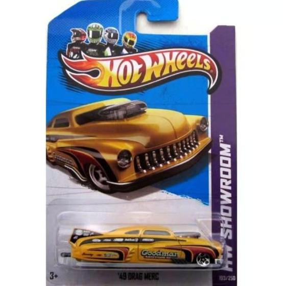 Imagem de Hot Wheels 1/64 2013: '49 Drag Merc Showroom 193/250 Cx09