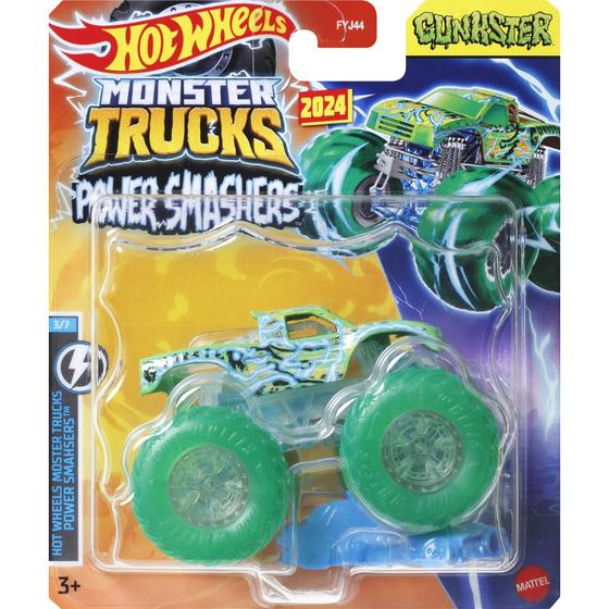 Imagem de Hot Wheels - 1:64 - Gunkster - Monster Truck Power Smashers - HTM72