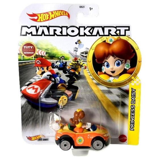 Imagem de Hot Wheels 1/64 Mario Kart -Princesa Daisy Grn 14