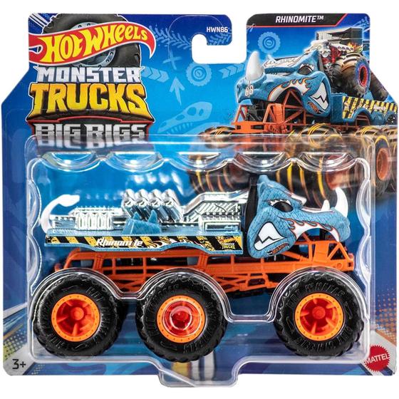 Imagem de Hot Wheels - 1:64 - Rhinomite - Monster Trucks Reboque - HWN91