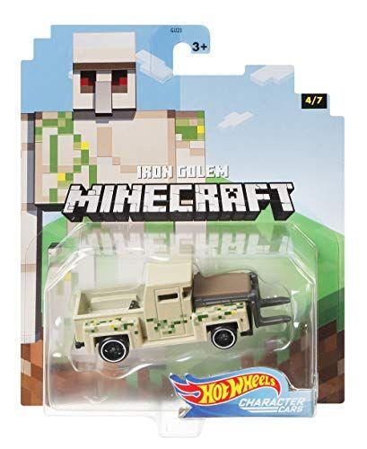 Imagem de Hot Wheels 2020 Minecraft Gaming 1/64 Character Cars -Iron Golem Vehicle (4/7)