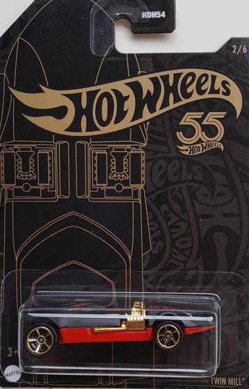 Imagem de Hot Wheels 55 Anos - Twin Mill (Preto e Vermelho)