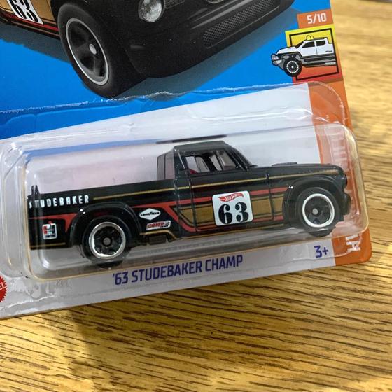 Hot Wheels '63 Studebaker Champ HCT51 Carrinho de Brinquedo