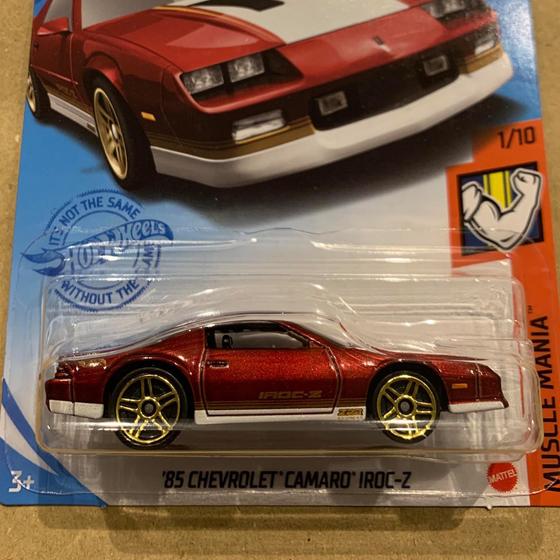 Hot Wheels - '85 Chevrolet Camaro Iroc-Z - GTB40 Menor preço em Hot Wheels - '85 Chevrolet Camaro Iroc-Z - GTB40
