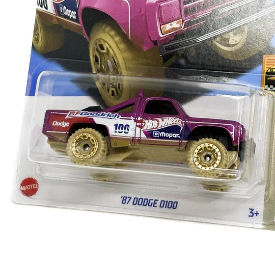 Imagem de Hot Wheels - '87 Dodge D100 - HKG73