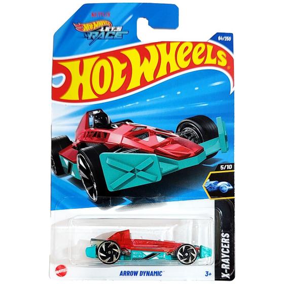 Imagem de Hot Wheels Básico Mattel Hot Wheels Let's Race X-Raycers Arrow Dynamic (Lote C - 2025)