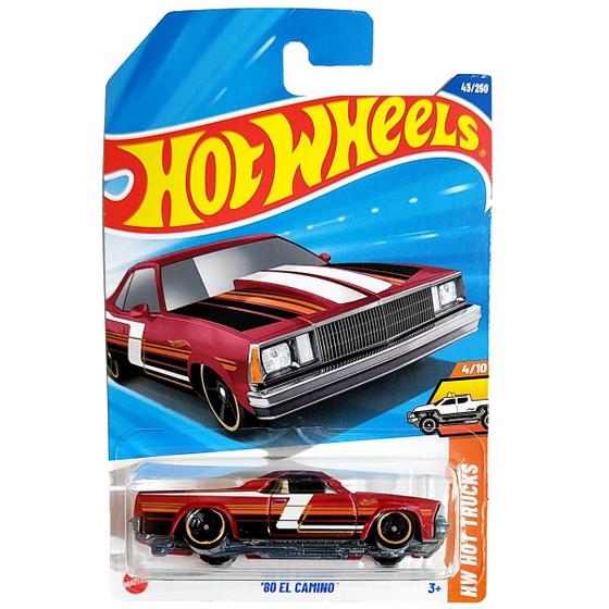 Imagem de Hot Wheels Básico Mattel HW Hot Trucks El Camino '80 (Lote B - 2025)