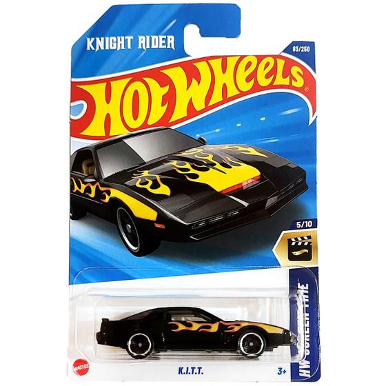 Imagem de Hot Wheels Básico Mattel HW Screen Time Knight Rider K.I.T.T. (Lote D - 2025)