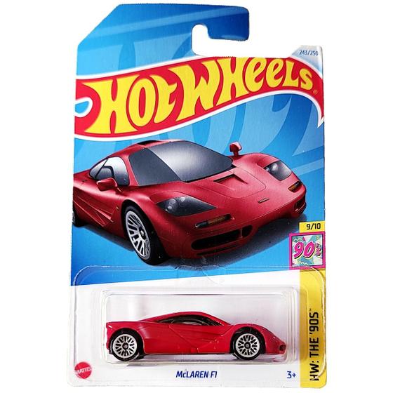 Imagem de Hot Wheels Básico Mattel HW: The '90s McLaren F1 (Lote Q - 2024)