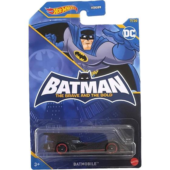 Hot Wheels Batmobile The Brave and The Bold Batman 2022 HLK61 Carrinho de Brinquedo Hot Wheels Batmobile The Brave and The Bold Batman 2022 HLK61 Carrinho de Brinquedo