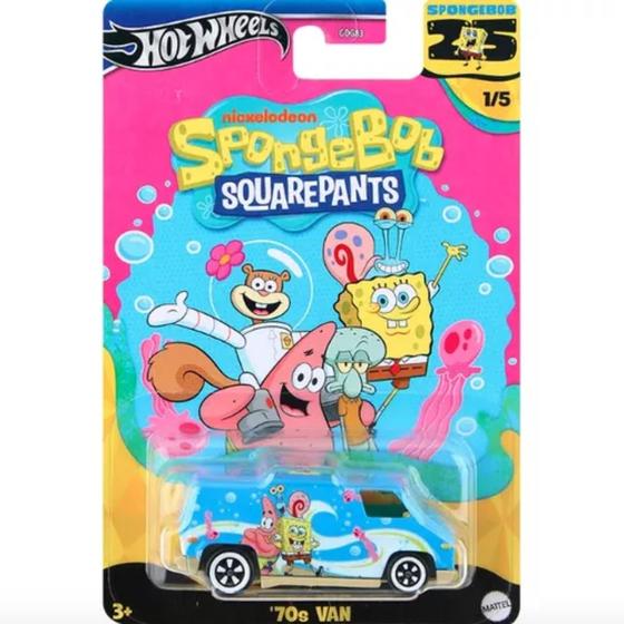 Imagem de Hot Wheels Bob Esponja Sponge Bob Square Pants - Mattel