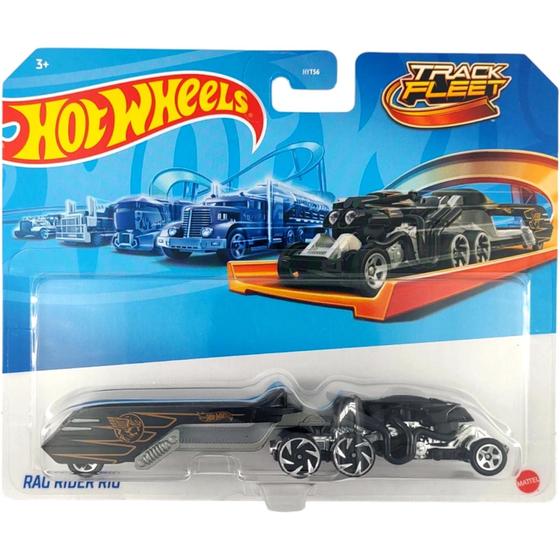 Hot Wheels - Caminhão Rag Rider Rig - Track Fleet - HYT57 Menor preço em Hot Wheels - Caminhão Rag Rider Rig - Track Fleet - HYT57
