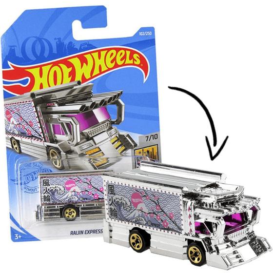 HOT WHEELS Caminhão Raijin Express Edição Limitada MATTEL Caminhões