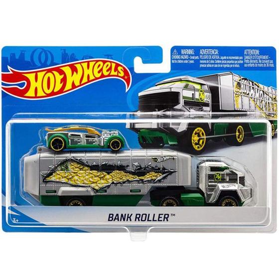 Hot Wheels Caminhão Transporte Super Rigs - Mattel BDW51 - Caminhões ...